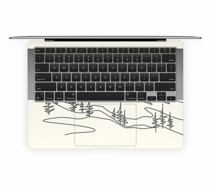 MacBook Air 13" (2020, M1) skin, Offline, inside skin