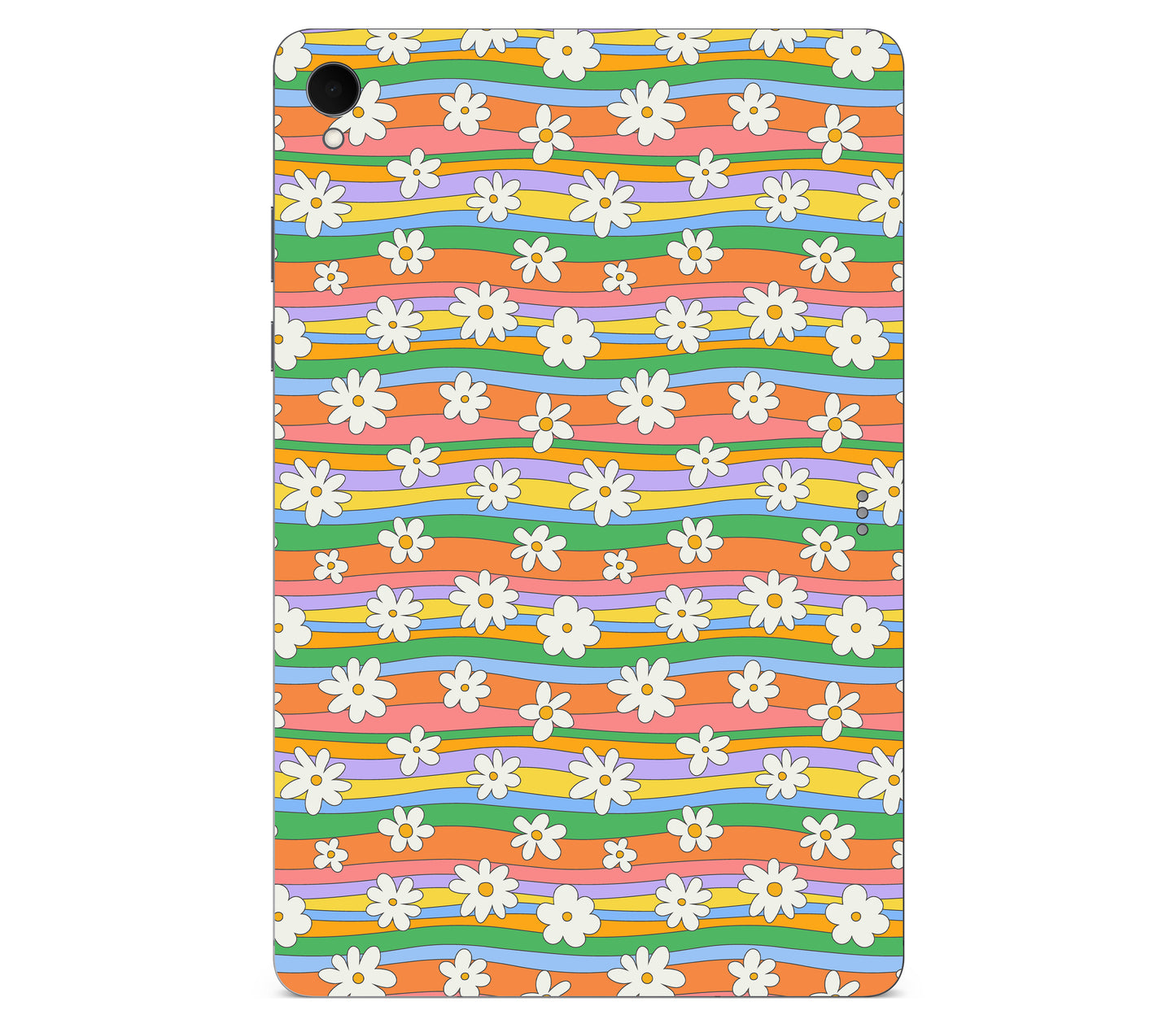 Galaxy Tab S11 skin, Daisy Drift, back skin