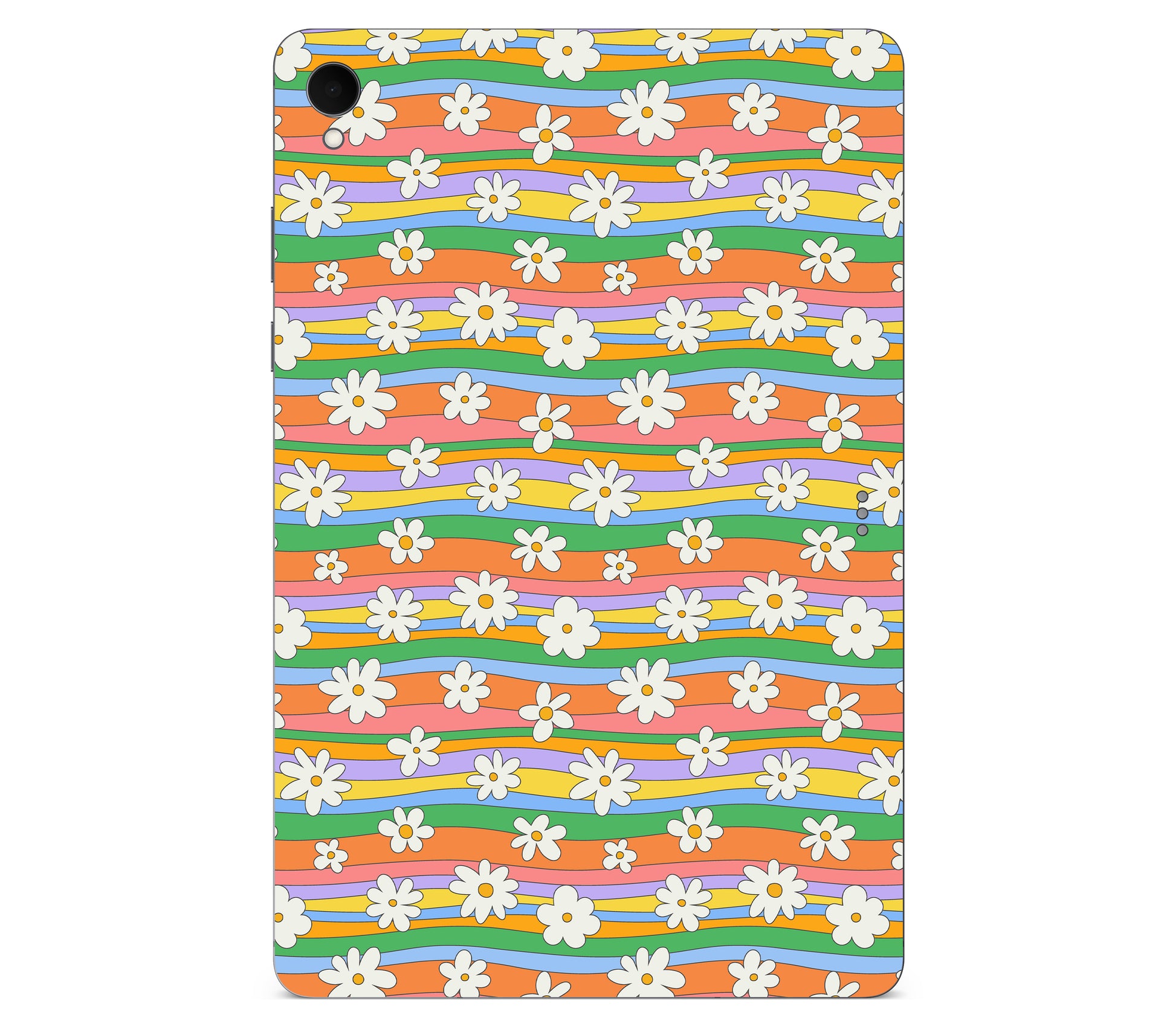 Galaxy Tab S11 skin, Daisy Drift, back skin