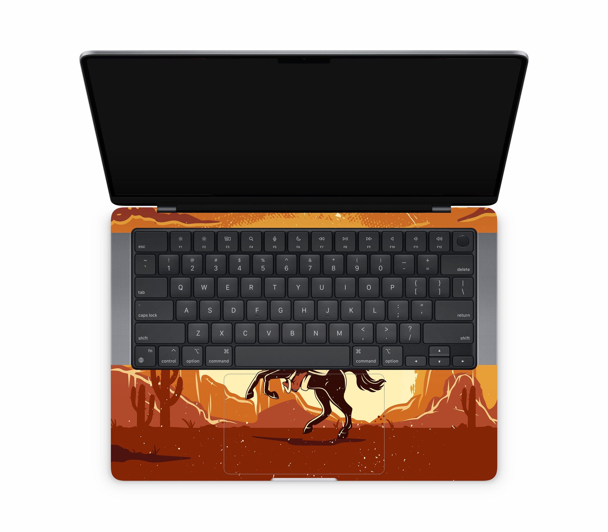 MacBook Pro 14" (2023, M3) skin, Cowboy, inside skin