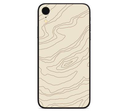 iPhone XR skin, Dune, back skin without logo cutout