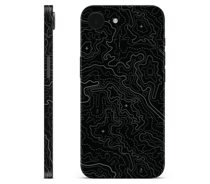 iPhone 17e skin, Lockdown (Blackout), full wrap without logo cutout