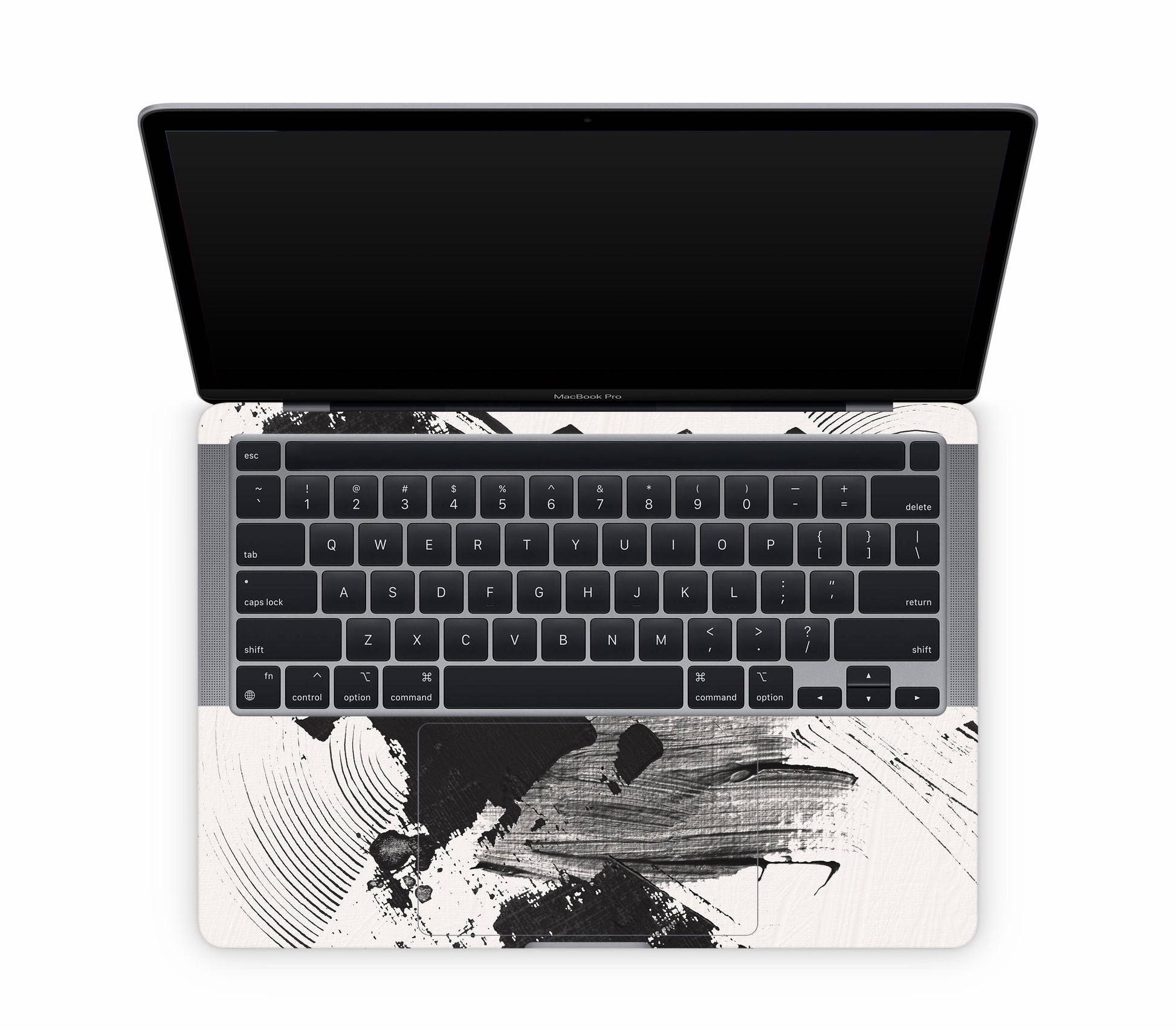 MacBook Pro 13" (2020, M1) skin, Black Noir, inside skin