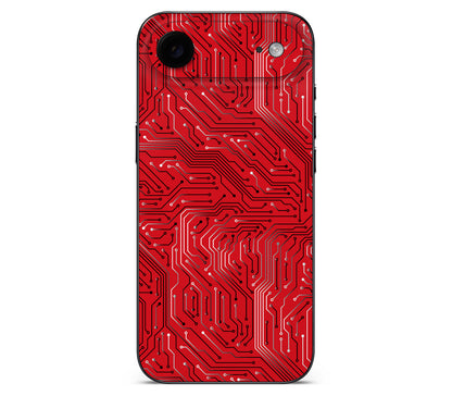 iPhone Air skin, REDLINE, back skin without logo cutout