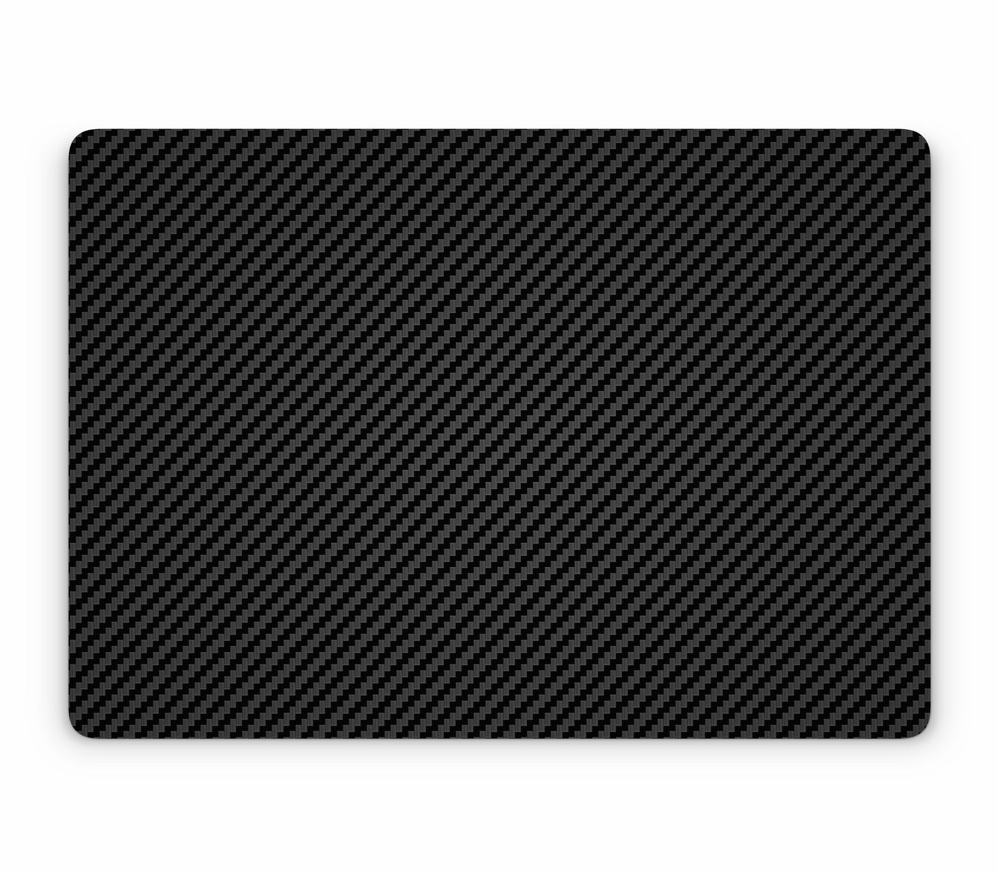 MacBook Air 13" (2025, M4) skin, Code: Carbon, top skin without logo cutout