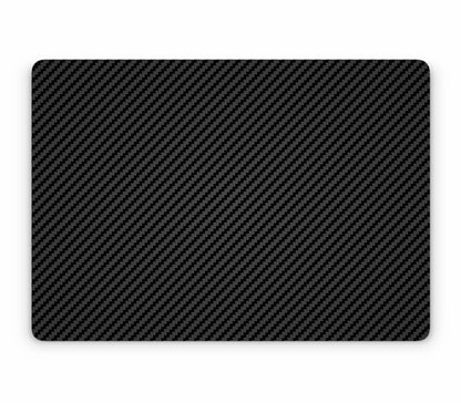 MacBook Air 13" (2025, M4) skin, Code: Carbon, top skin without logo cutout