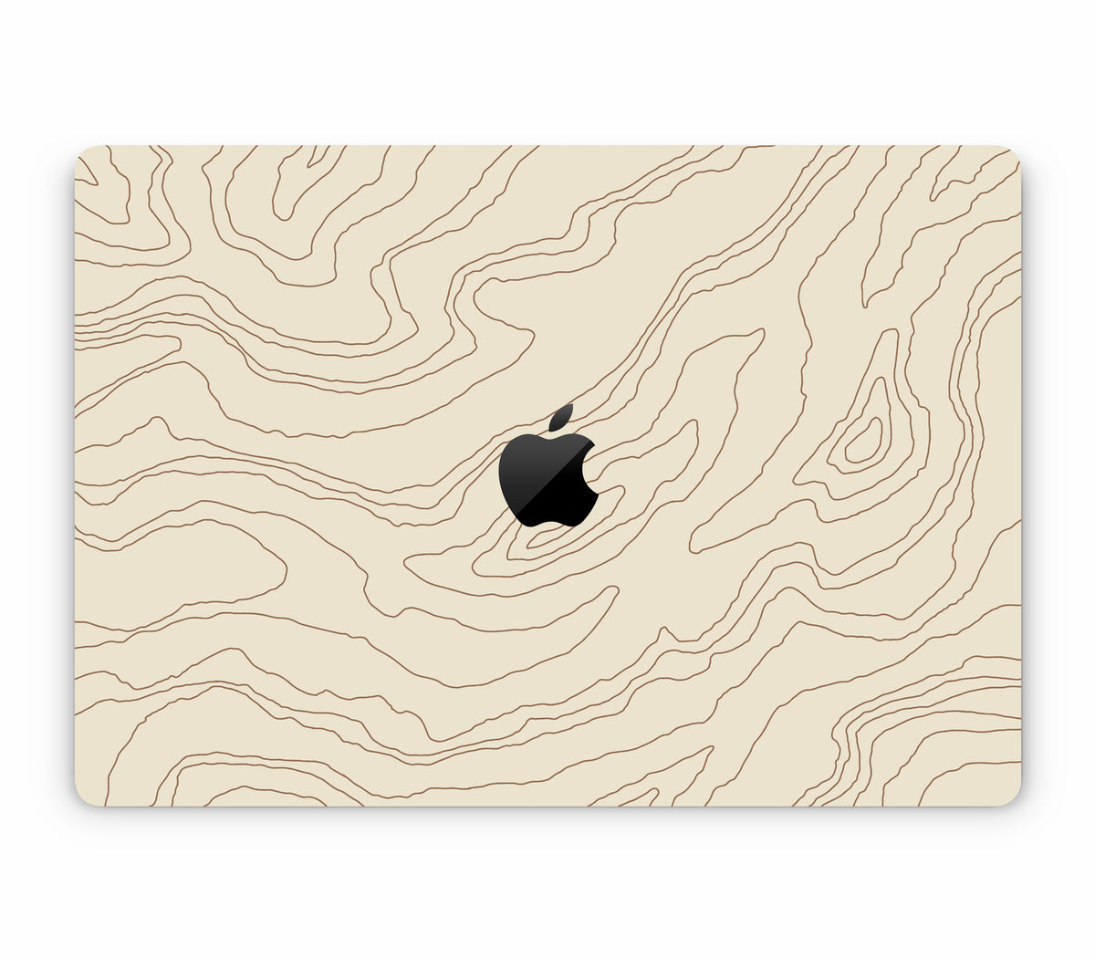 MacBook Pro 15" (2016, Touch Bar) skin, Dune, top skin with logo cutout