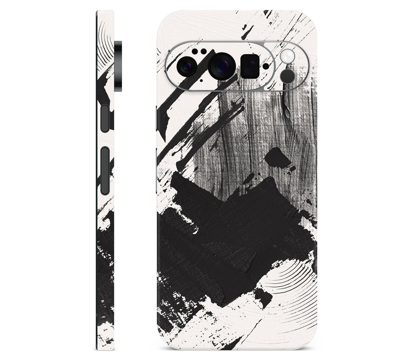 Google Pixel 11 Pro skin, Black Noir, full wrap skin