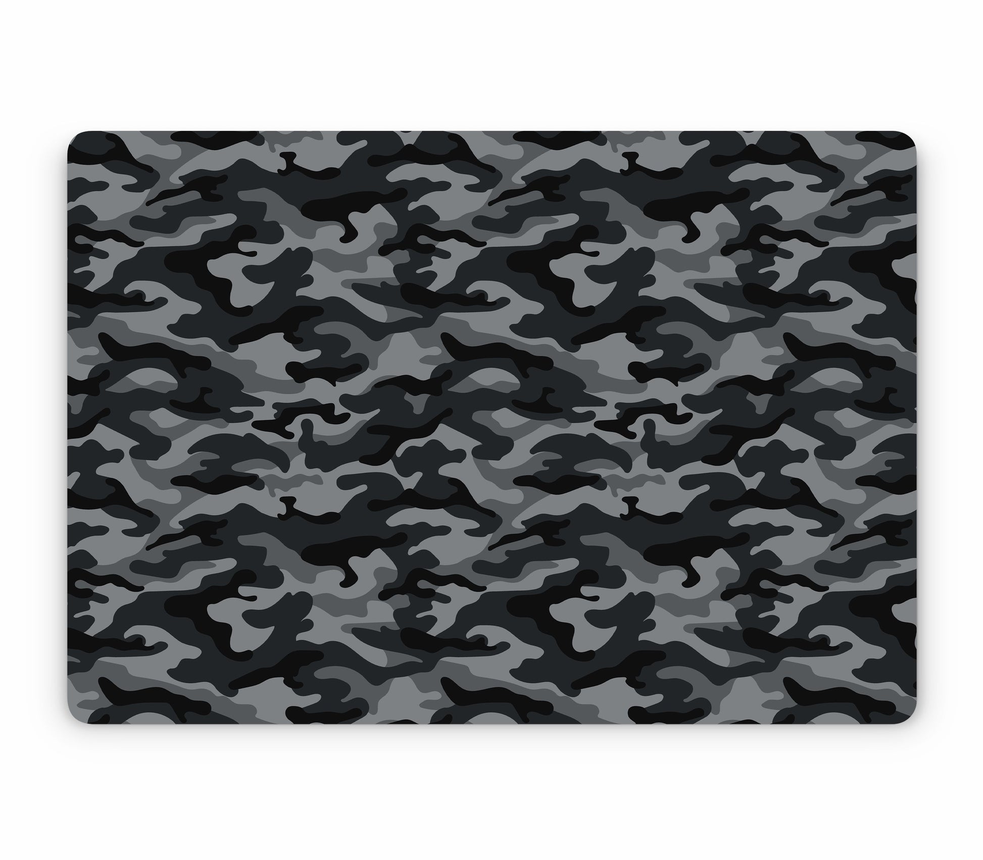 MacBook Air 15" (2024, M3) skin, Urban Camo, top skin without logo cutout