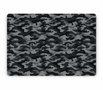 MacBook Pro 15" (2018, Touch Bar) skin, Urban Camo, top skin without logo cutout