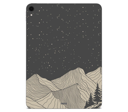 iPad Pro 11" (2018-2019, Gen 1) skin, Nightline, back skin without logo cutout