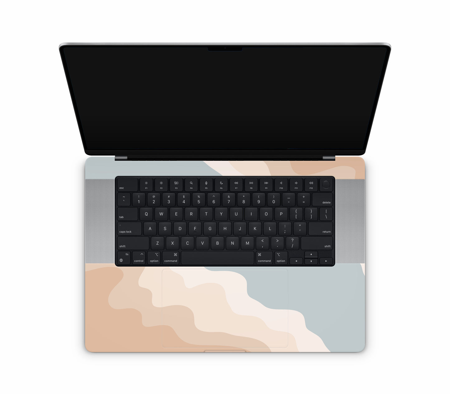 MacBook Pro 16" (2022, M2) skin, Drift (Haze), inside skin