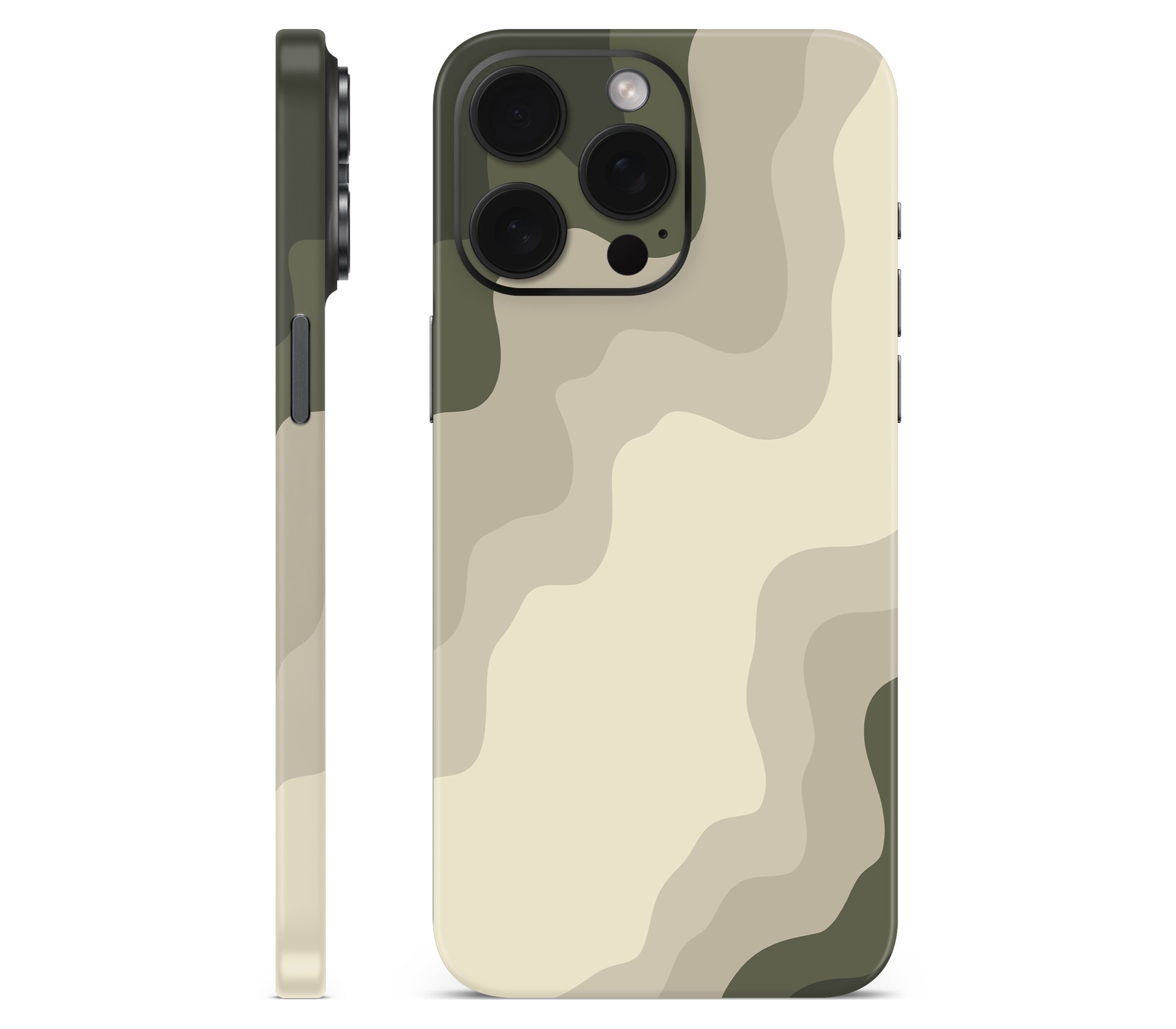 iPhone 15 Pro skin, Drift (Mirage), full wrap without logo cutout