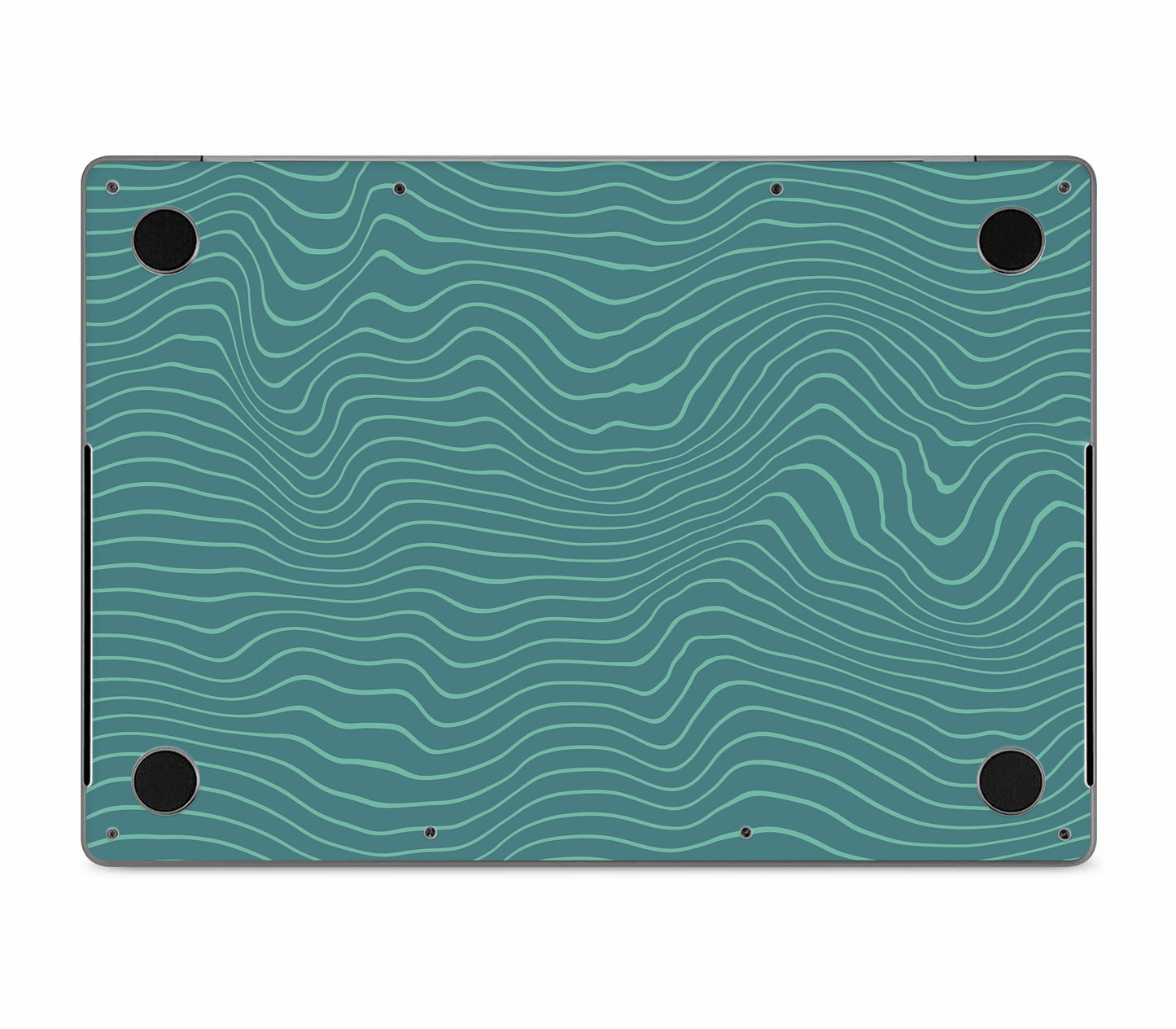MacBook Pro 14" (2023, M3) skin, Tide, bottom skin