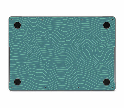 MacBook Pro 14" (2025, M5) skin, Tide, bottom skin