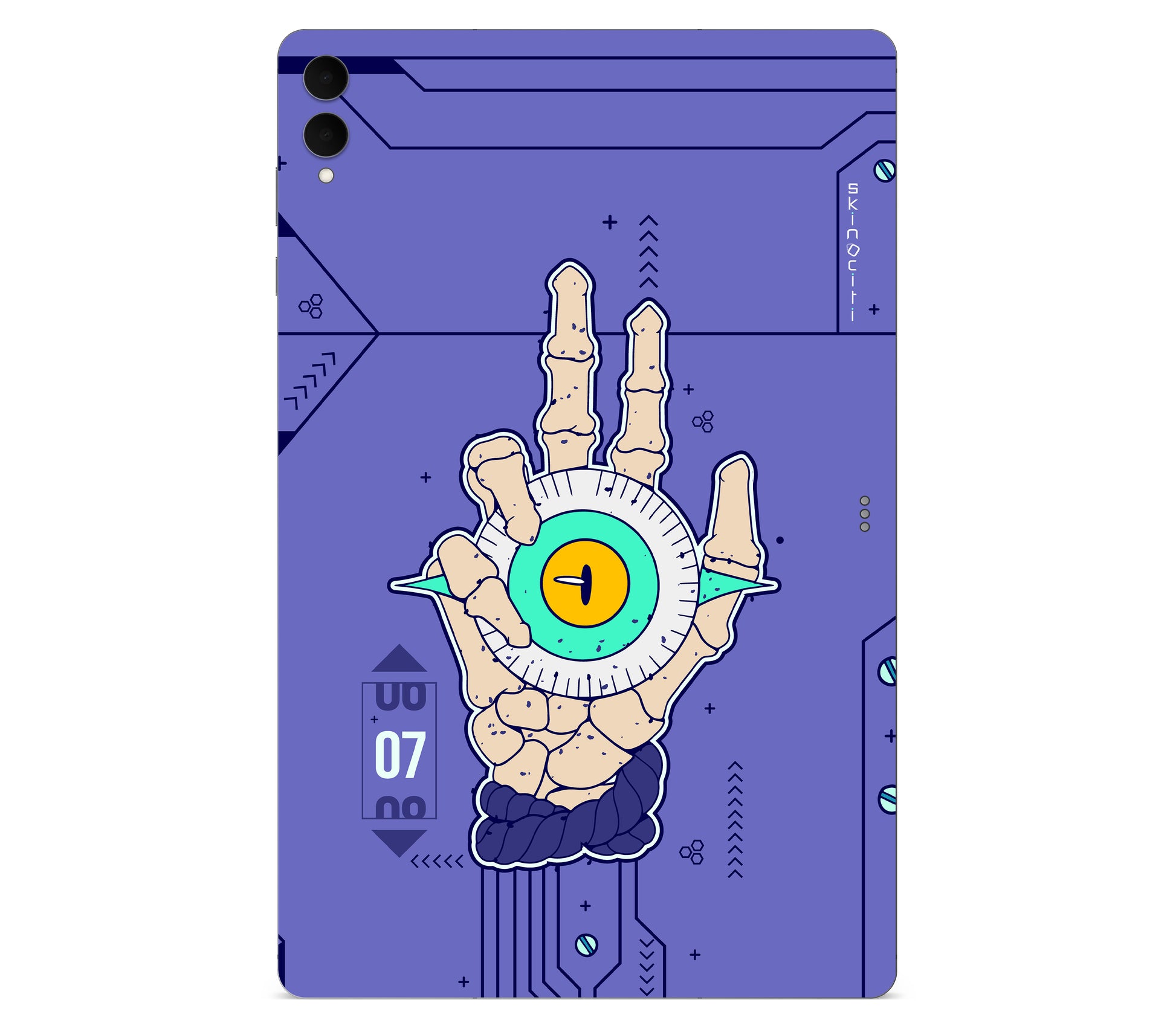 Galaxy Tab S11 Ultra skin, Hypnotic, back skin