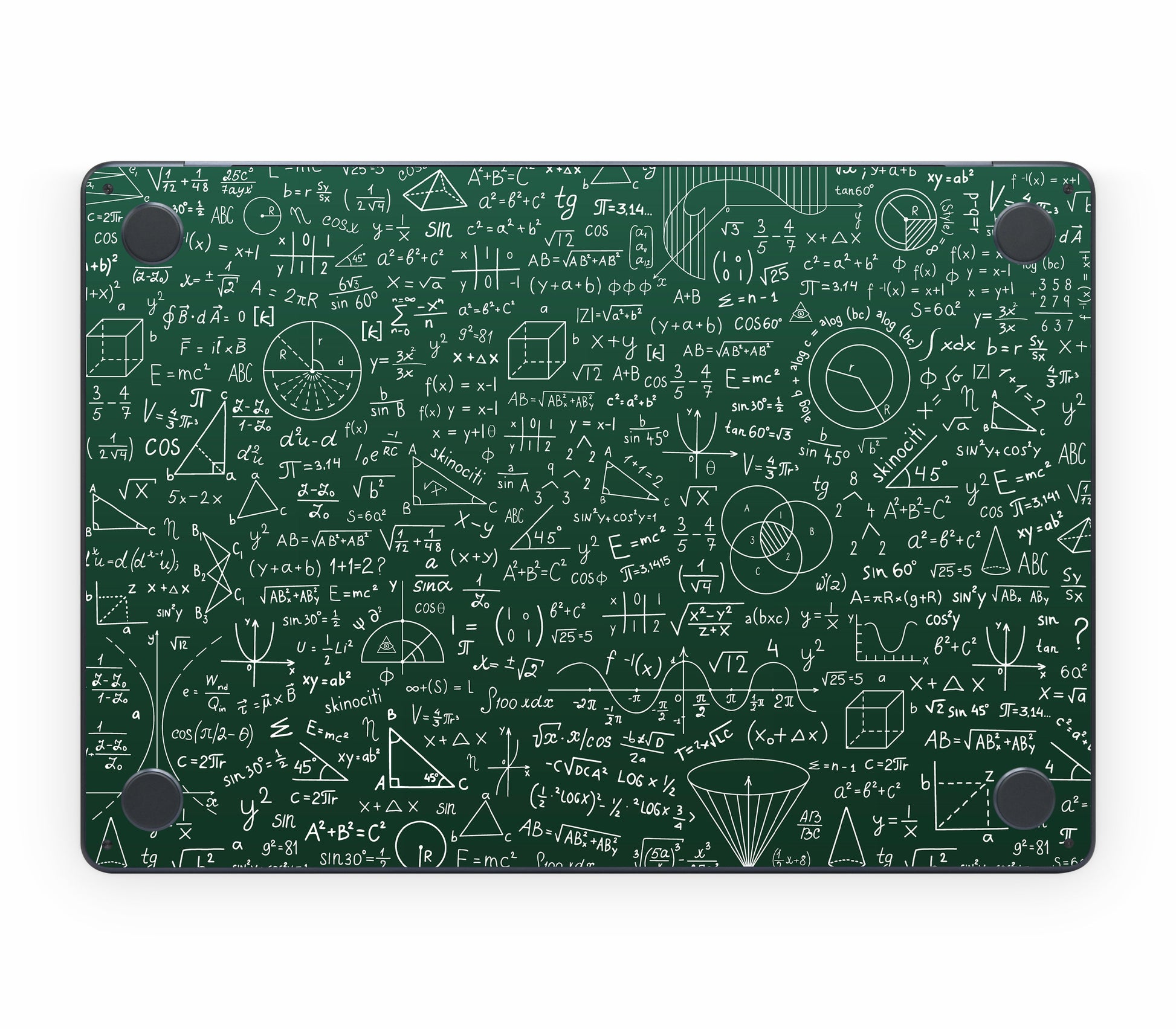 MacBook Air 13" (2024, M3) skin, Brain.exe, bottom skin