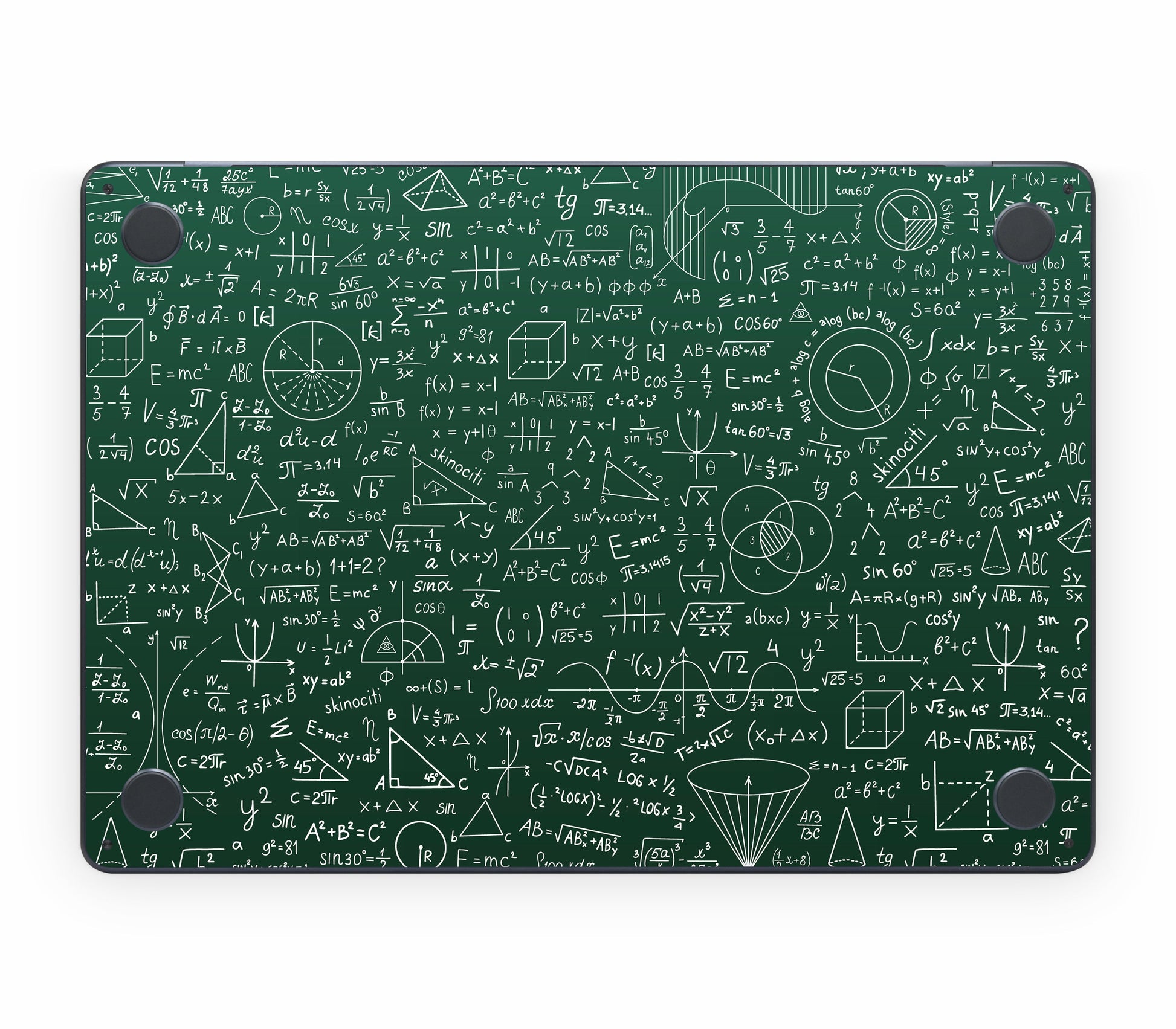 MacBook Air 13" (2025, M4) skin, Brain.exe, bottom skin