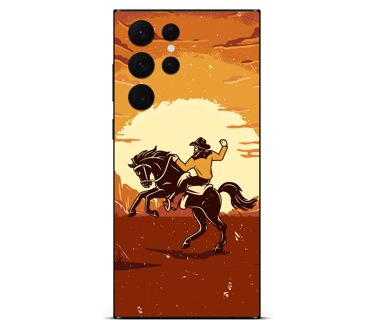 Galaxy S22 Ultra skin, Cowboy, back skin
