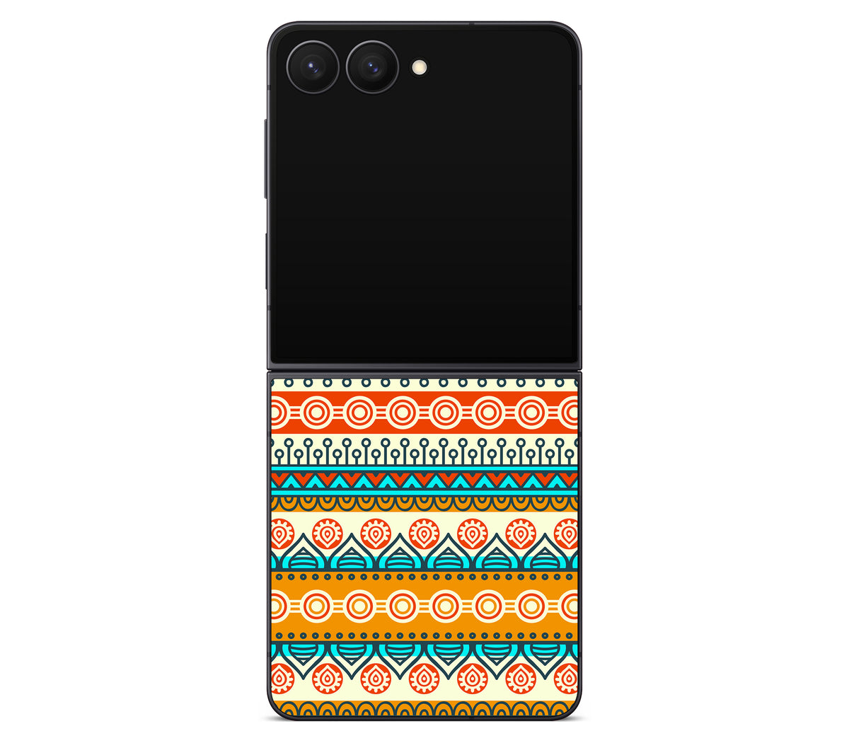 Galaxy Z Flip 7 skin, Rangoli, back skin