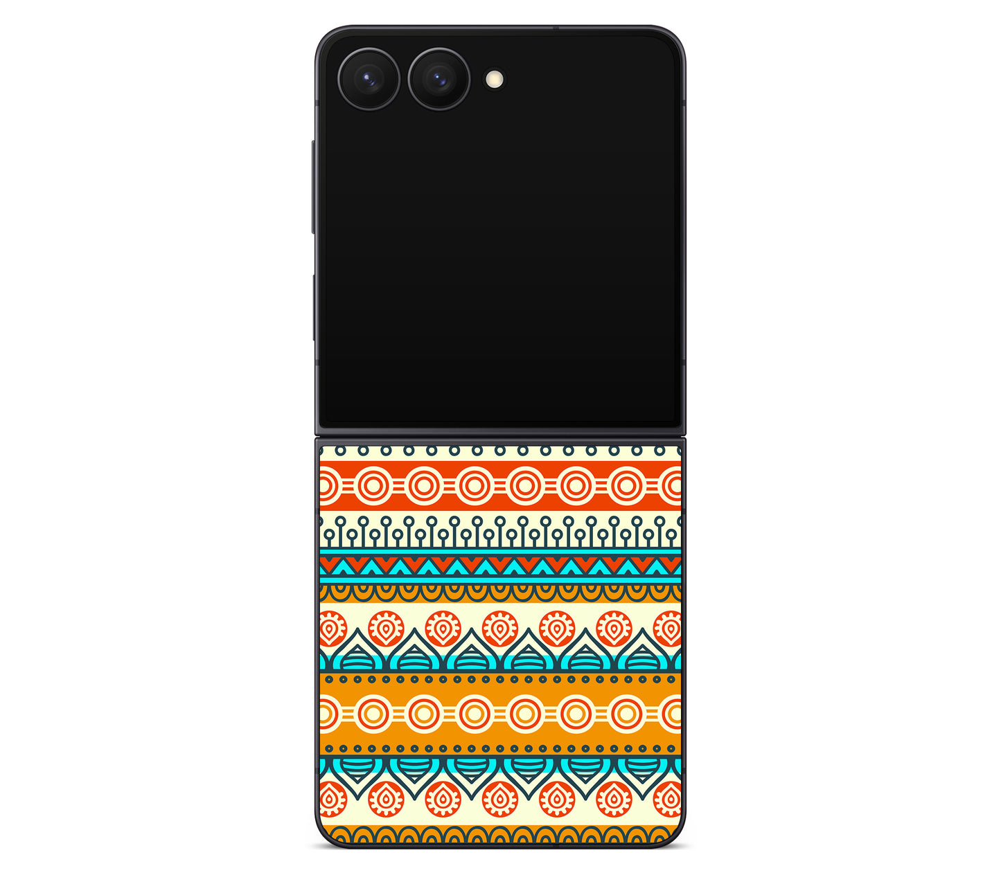 Galaxy Z Flip 7 skin, Rangoli, back skin