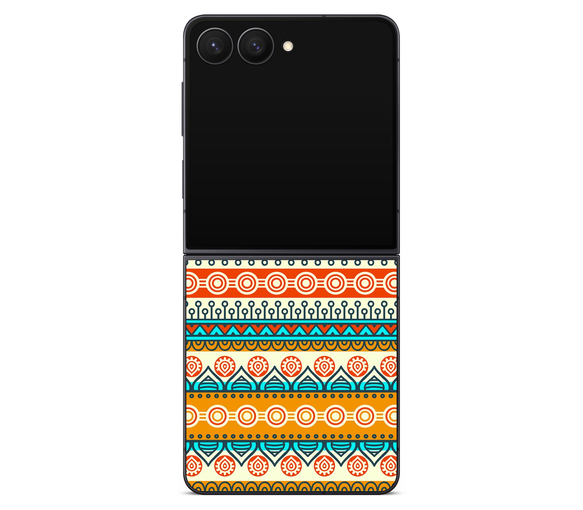 Galaxy Z Flip 7 skin, Rangoli, back skin