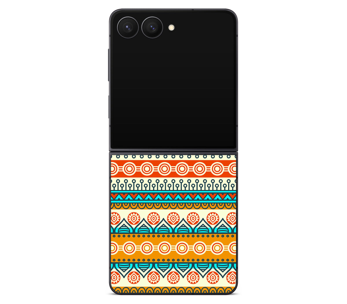 Galaxy Z Flip 8 skin, Rangoli, back skin