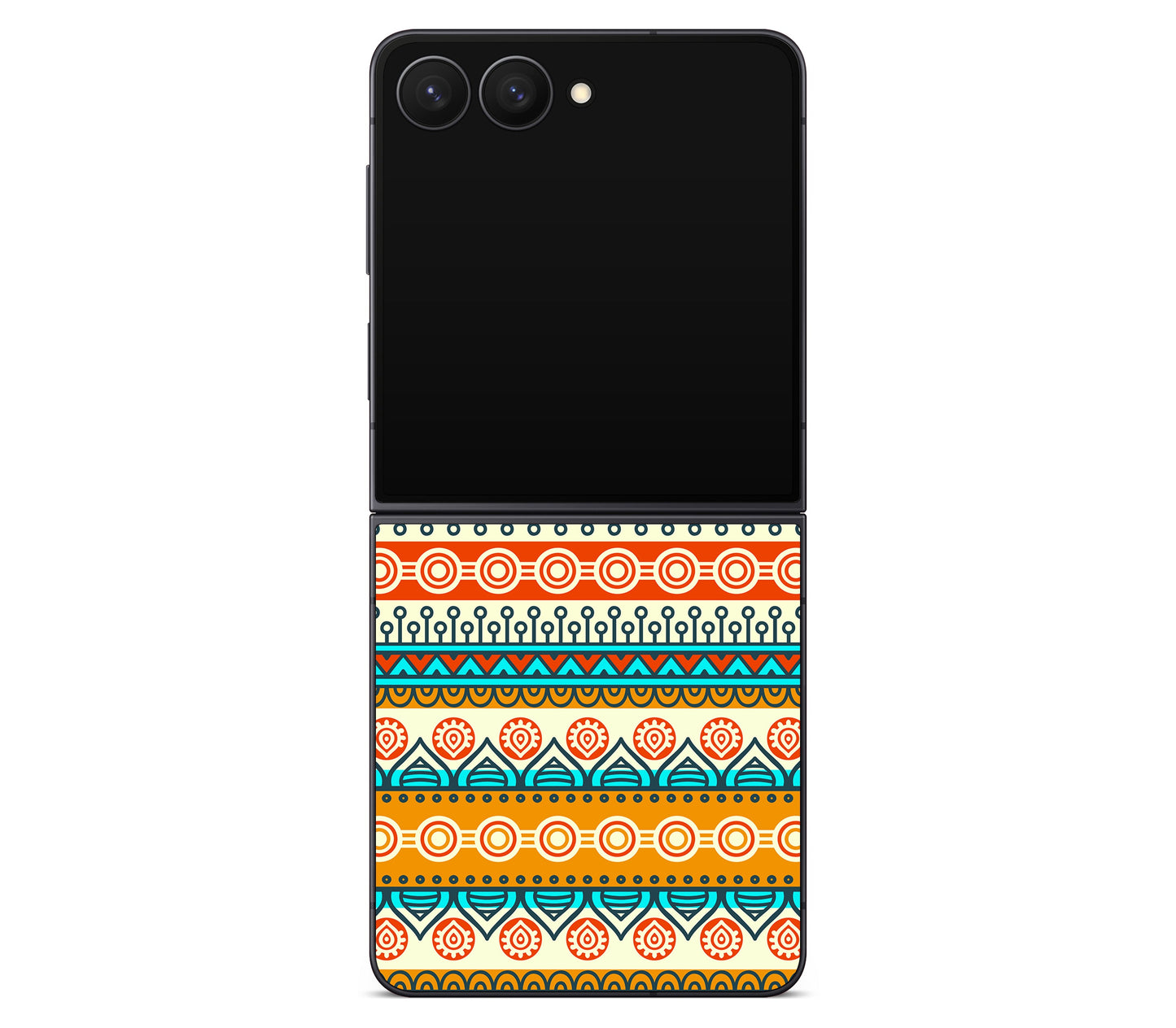 Galaxy Z Flip 8 skin, Rangoli, back skin