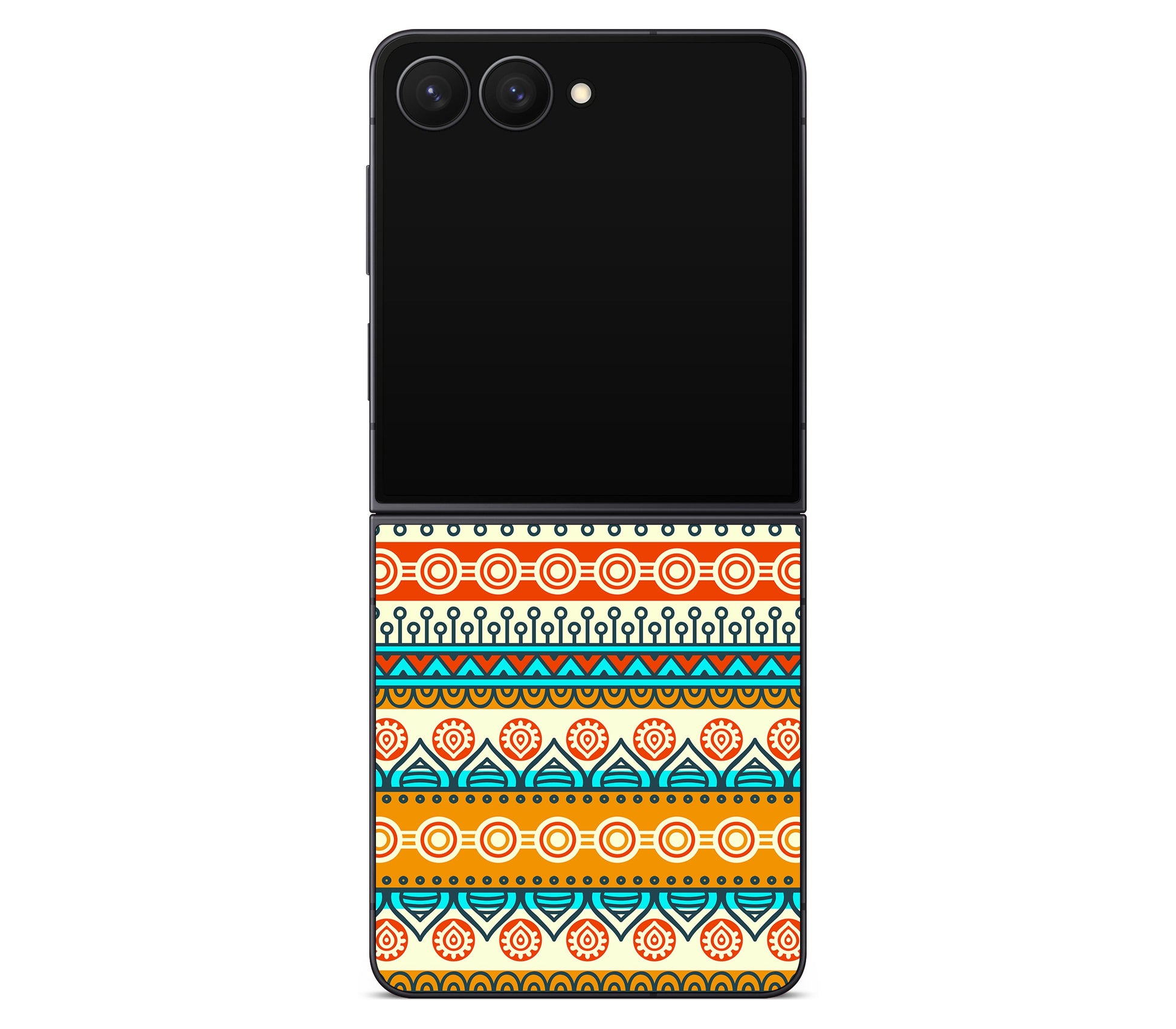 Galaxy Z Flip 8 skin, Rangoli, back skin