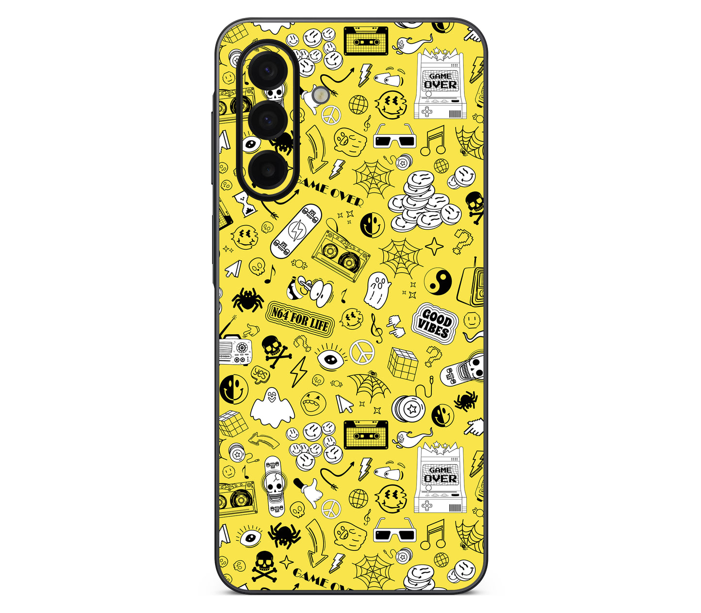 Galaxy A17 skin, 90’s Nostalgia, back skin