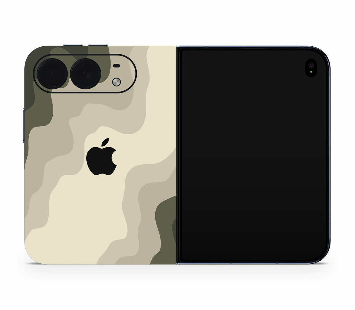 iPhone Duo skin, Drift (Mirage), full wrap with logo cutout