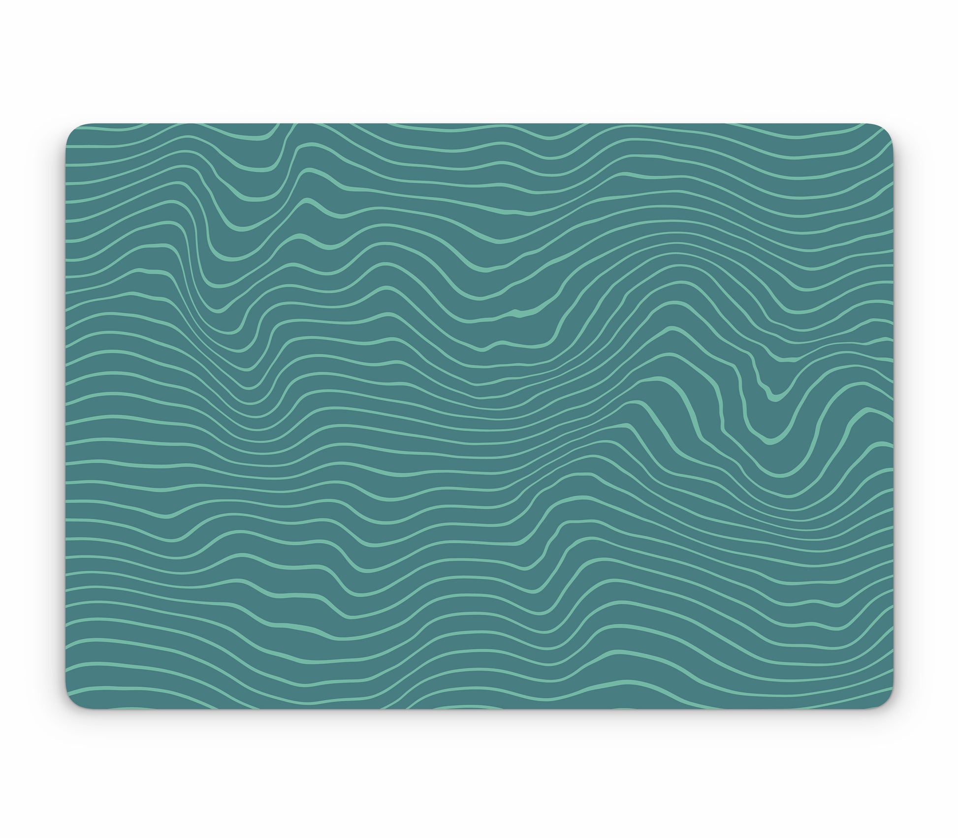 MacBook Pro 14" (2024, M4) skin, Tide, top skin without logo cutout