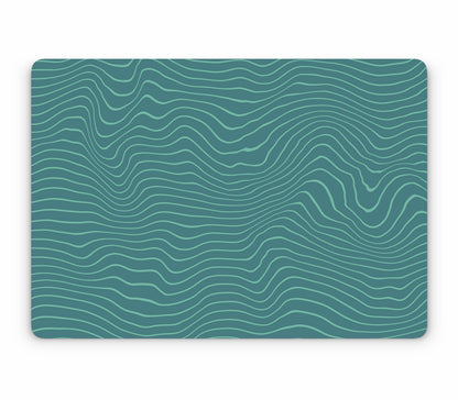MacBook Air 13" (2012 - 2017) skin, Tide, top skin without logo cutout