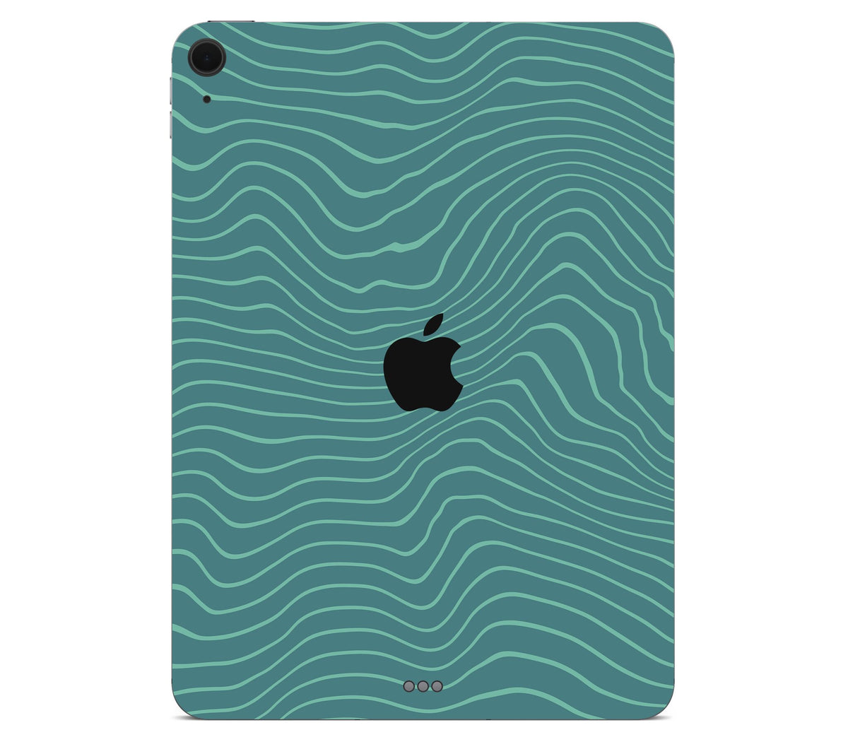 iPad Air 11" (M2) skin, Tide, back skin with logo cutout