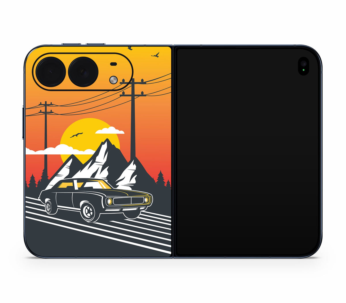 iPhone Duo skin, Last Ride, full wrap skin