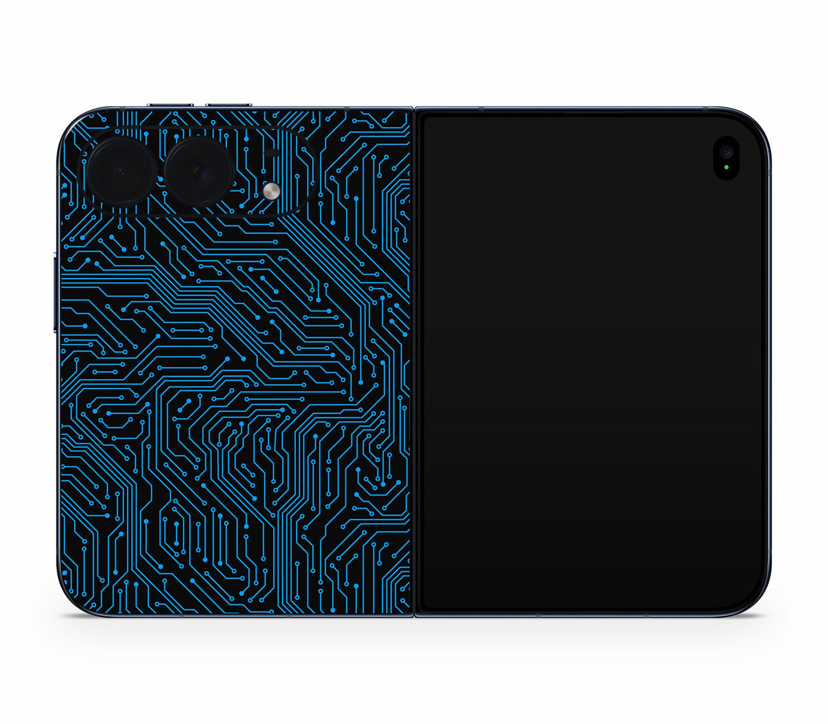 iPhone Duo skin, Eternal Blue, back skin without logo cutout