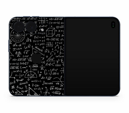 iPhone Duo skin, Math Madness, back skin with logo cutout