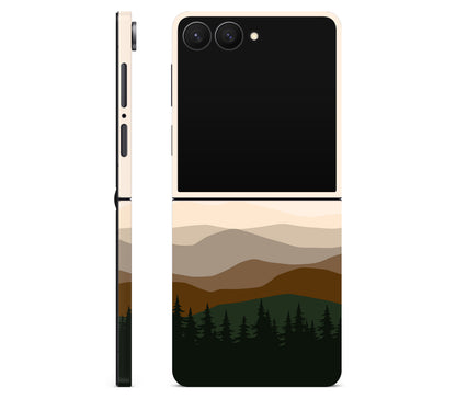Galaxy Z Flip 7 skin, Sierra Dusk