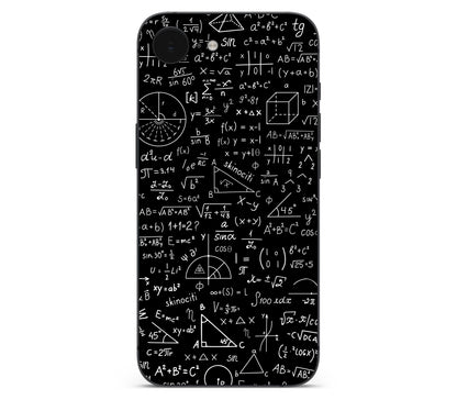 iPhone 17e skin, Math Madness, back skin without logo cutout
