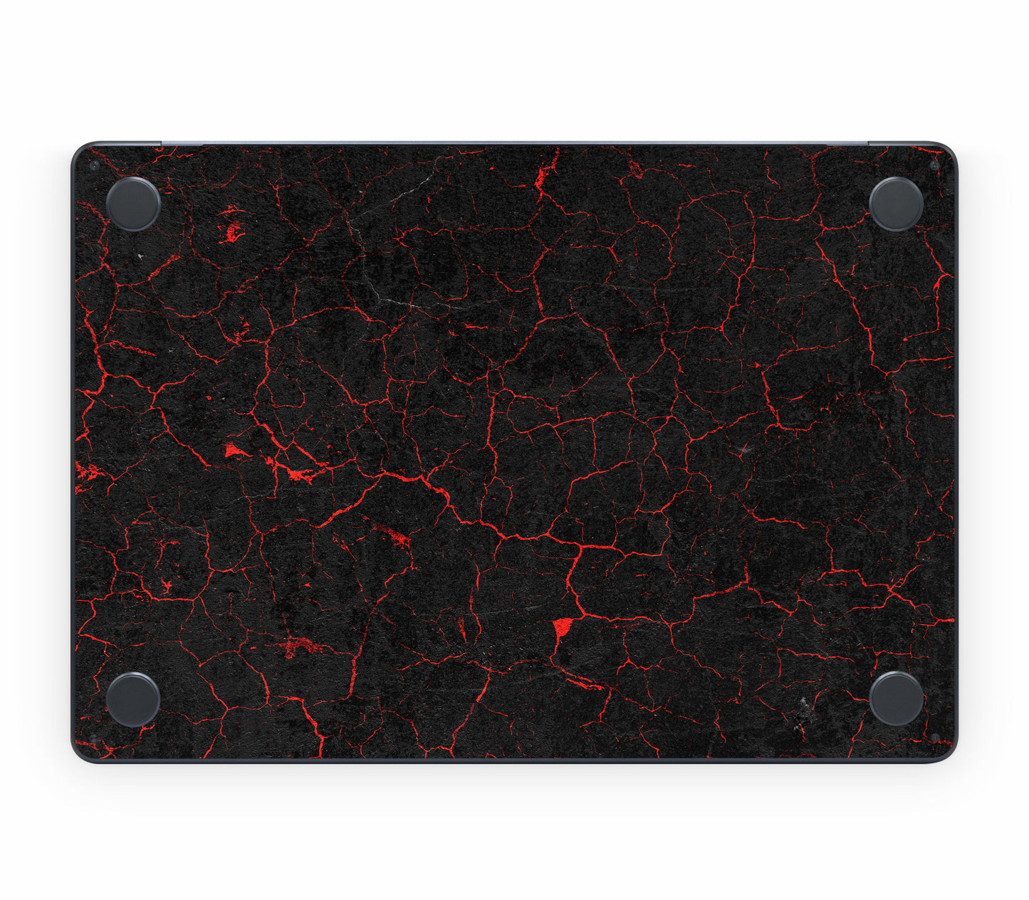 MacBook Air 15" (2023, M2) skin, Hellcrack, bottom skin