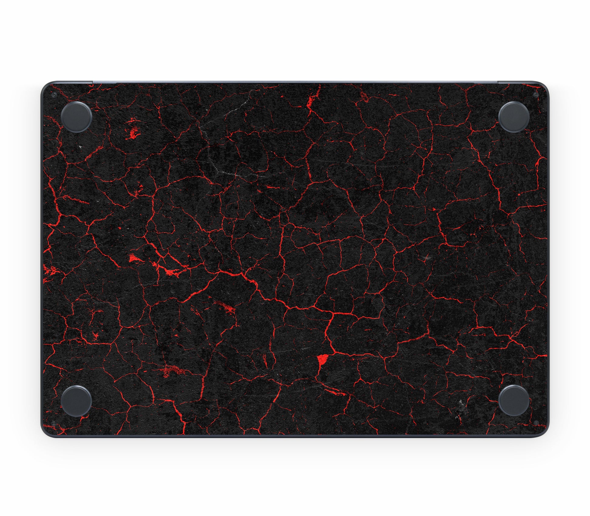 MacBook Air 15" (2023, M2) skin, Hellcrack, bottom skin