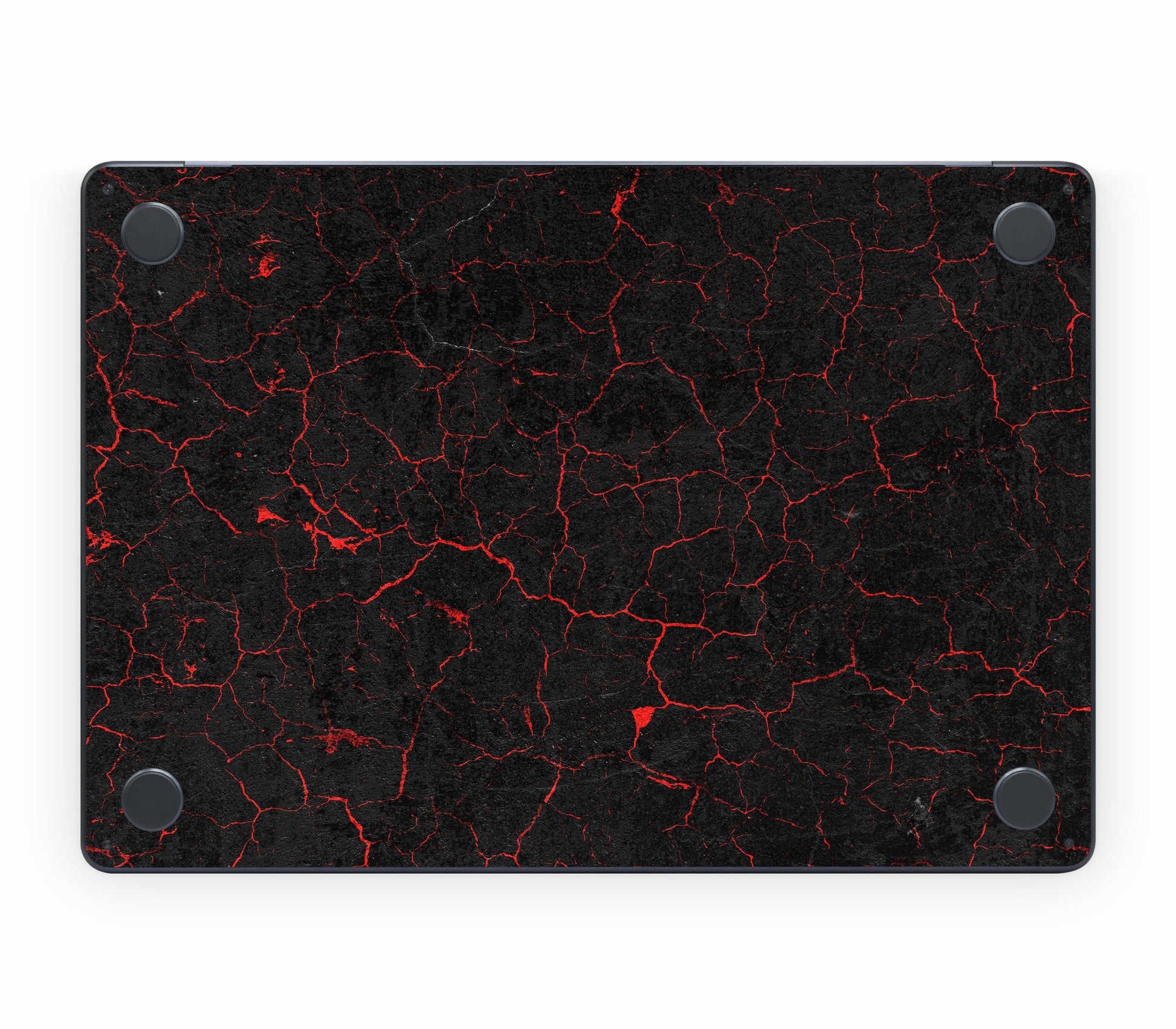 MacBook Air 13" (2025, M4) skin, Hellcrack, bottom skin