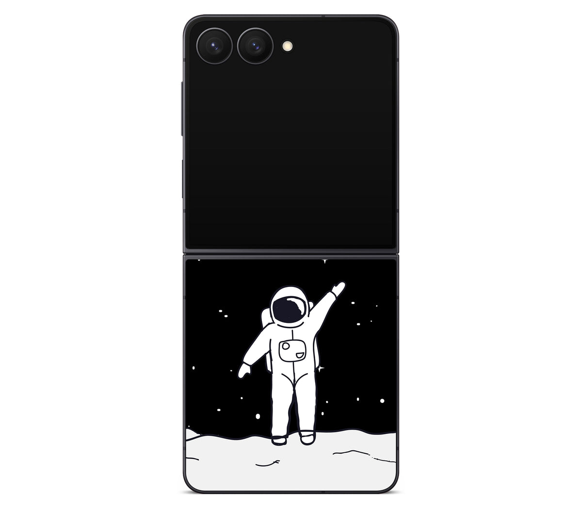 Galaxy Z Flip 8 skin, Moonwave, back skin