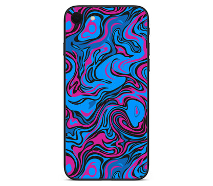 iPhone SE 2020 Gen2 skin, Brain Drain, back skin without logo cutout