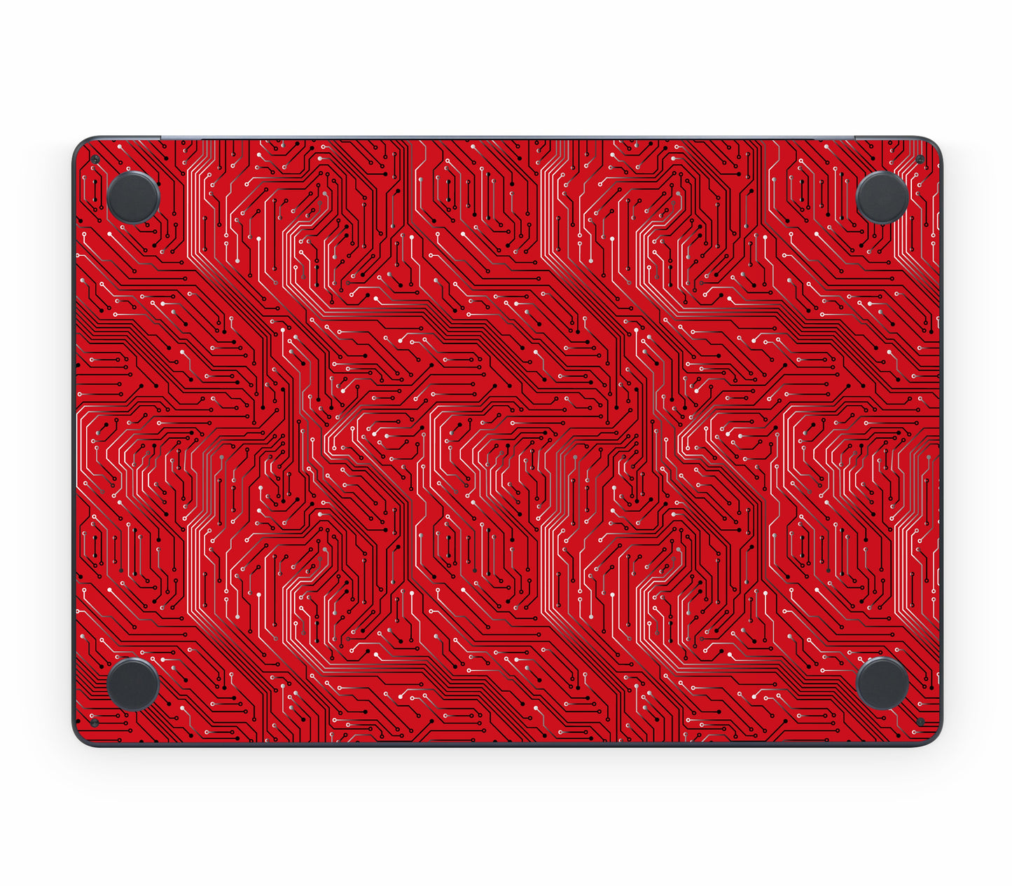 MacBook Air 13" (2025, M4) skin, REDLINE, bottom skin