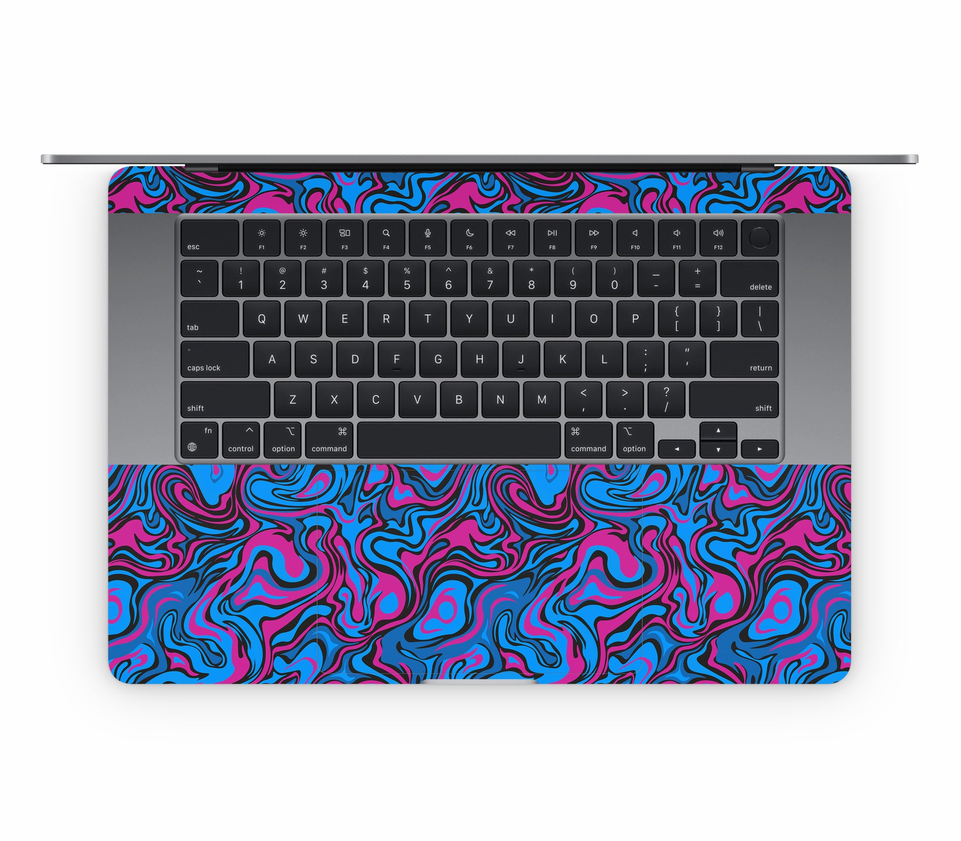 MacBook Air 15" (2023, M2) skin, Brain Drain, inside skin
