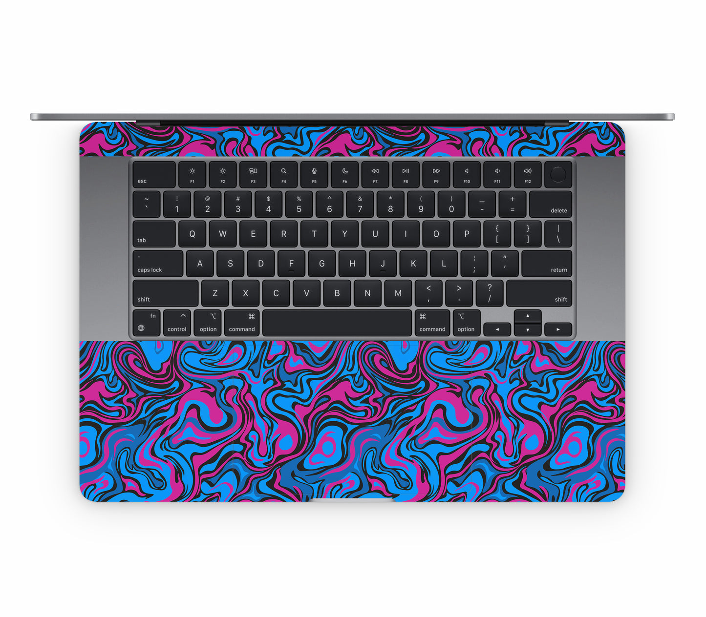 MacBook Air 15" (2025, M4) skin, Brain Drain, inside skin