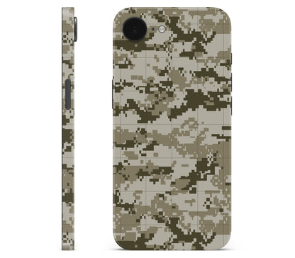 iPhone 17e skin, Stealth Mode, full wrap without logo cutout