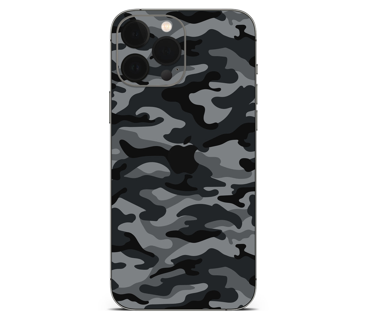 iPhone 13 Pro skin, Urban Camo, back skin with logo cutout
