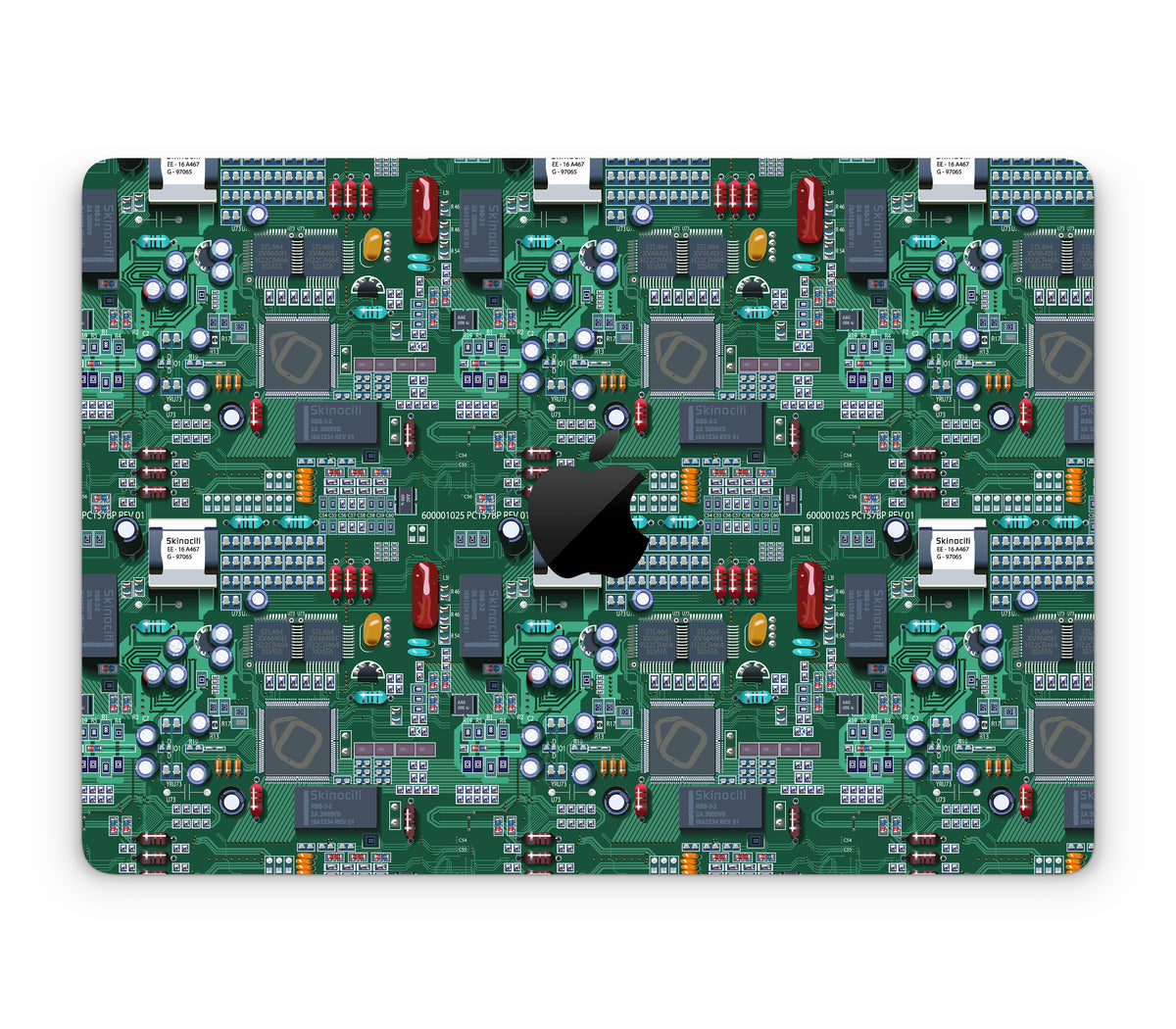 MacBook Pro 13" (2020, Intel) skin, Terminal, top skin with logo cutout